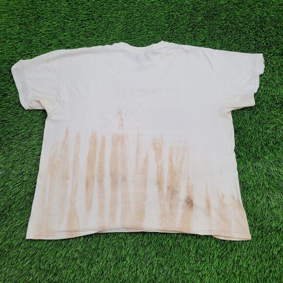 ACDC Back-In-Black Shirt Womens XL 24x24 Boxy Baggy - Picture 3 of 12